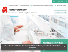 Tablet Screenshot of berg-apotheke-bergneustadt.de